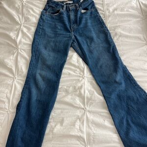 Levi’s High Waisted 70s Flare Jeans